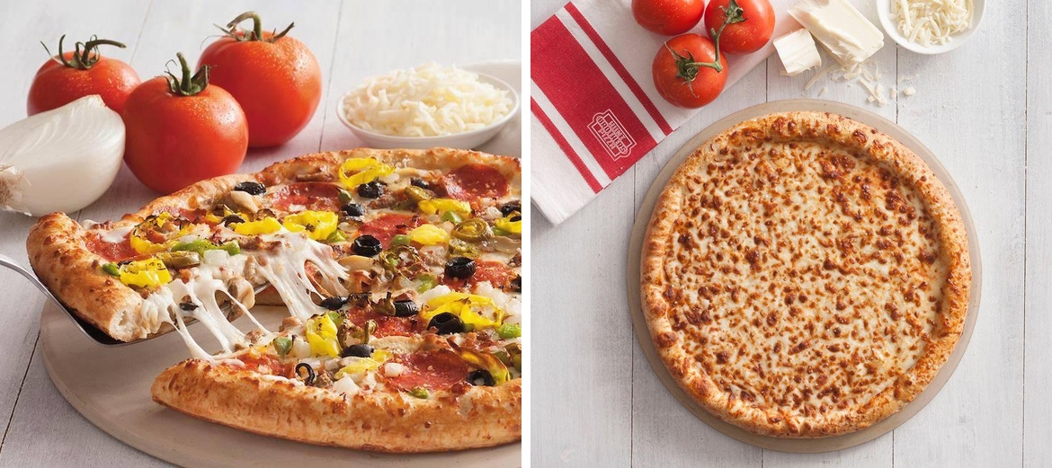 Hunt Brothers Pizza Menu