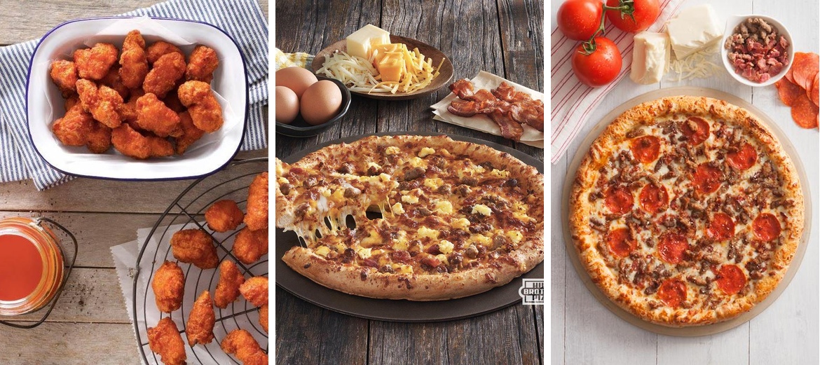 Hunt Brothers Pizza Menu